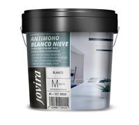 JOVIRA PINTURAS Peinture avec protecteur anti-moisissure, blanc neige. Peinture plastique mate avec un bon pouvoir couvrant et une bonne blancheur. (4 Litres, Blanc Neige)