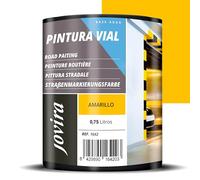JOVIRA PINTURAS Peinture routière à base d'eau. Convient pour les passages piétons, les parkings, les routes, les aéroports, etc. (750 Millilitres, Jaune)