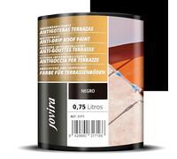 JOVIRA PINTURAS Revêtement Anti-infiltration. 750 ML Réparation et l'imperméabilisation des toits et des terrasses. Peinture élastique imperméable, anti-fuites et anti-fissure. (750 Millilitres, Noir)