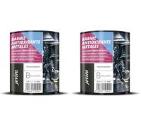JOVIRA PINTURAS Vernis Anti-Rouille Pour Métal Protection et décoration des métaux. (750 Millilitres) (Lot de 2)