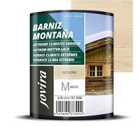 JOVIRA PINTURAS VERNIS CLIMATS EXTRÊMES À L'EAU Protection pour les bois exposés dans les zones montagneuses. (750 Millilitres, Mat)