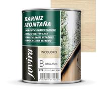 JOVIRA PINTURAS VERNIS CLIMATS EXTRÊMES Pour l'entretien et la décoration du bois en extérieur. Spécial résistance dans les zones montagneuses (750 Milllilitres, Brillant)