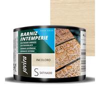 JOVIRA PINTURAS Vernis Extérieur à L'eau Il décore et embellit tous les types de bois en extérieur. (375 Millilitres, Satinée)