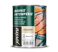 JOVIRA PINTURAS Vernis Extérieur Transparent. Décore et embellit tous les types de bois à l'extérieur, tables, chaises, meubles, bateaux, terrasses (Brillant, 750 Millilitres)