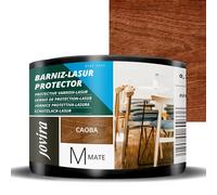 JOVIRA PINTURAS Vernis Lasur Matt Protector à l’eau Protège, décore et embellit tous les types de bois (375 Millilitres, Acajou)