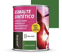 JOVIRA PINTURAS Vernis synthétique anti-oxydant brillant. Protection et décoration de surfaces en acier, fer et bois. (750 Millilitres, Vert Prairie)