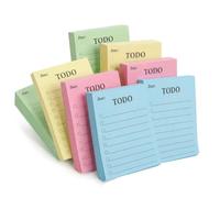 JOVYTH 400 Sheets Sticky Notes, To Do Lists Pad, Sticky Notes, Sticky Notes, Notepads, Lined Notes for Planner, Reminder, Office, Home, School Accessories