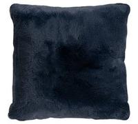 Joy - coussin - en fausse fourrure - 48x48 cm - Bleu marine Bleu marine G