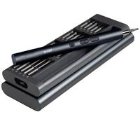 Joy-it WE-0002 Jeu d'outils tournevis, Outil multifonction sans fil magnétique, en valise 62 pièces