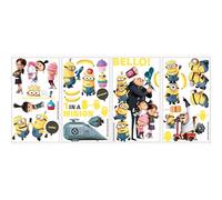 Joy Toy 20802 Minions Autocollant Mural Plastique Multicolore 50 x 50 x 1 cm