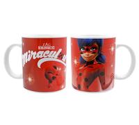 Joy Toy 66004 Ladybug Tasse en céramique dans un emballage cadeau 320 ml - 12 x 9 x 10 cm - Transparent