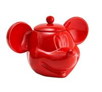 Joy Toy Disney Mickey Mouse 62130 Boîte à biscuits en céramique 3D Rouge 25 x 17 x 20 cm