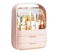 JOYBOS Boîte de rangement de maquillage rose