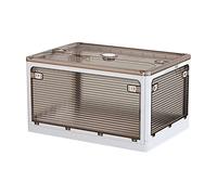 JOYBOS, Boîte de rangement pliable 40 l, multifonction, blanc