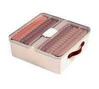 JOYBOS Boîte de rangement pour sous-vêtements compartimentée 34,5 x 32,5 x 12,3 cm