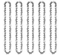 Joycabin 5 Chaînes de Tronçonneuses 16 Pouces/40cm, 3/8" LP 1,1 mm 56 Maillons,Chaîne de Rechange Pour Diverses Tronçonneuses électriques,Accessoires de Rechange Pour Arbre de Jardin,Agriculture,Coupe