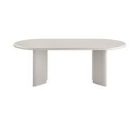 Joyce - table à manger en FSC 100% - 6 à 8 personnes - Sable