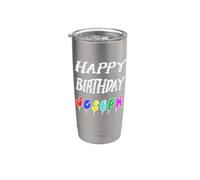 Joyeux anniversaire Joseph Gobelet isotherme en acier inoxydable double paroi