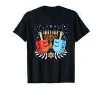 Joyeux Hanukkah Dreidels - idée de cadeau pour la fête juive T-Shirt