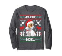 Joyeux Noël - Jack Russell Terrier - Doux chien de Noël Manche Longue