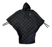 Joygoodta Couverture pour Fauteuil Roulant Chaude en Tissu doublé Polaire à Capuche pour Fauteuil Roulant, Poncho Coupe-Vent et imperméable pour Adultes, Hommes et Femmes, Hauteur inférieure à 170 cm
