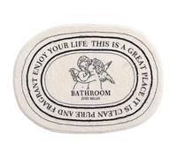 Joygoodta Tapis de Bain, Tapis de Salle Bain Baby Angel, Salle très Absorbant et à séchage Rapide, antidérapant 20x31, 5 Pouces, Doux et Confortable, Imitation cachem