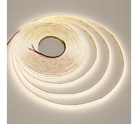 JOYLIT 10M Ruban LED COB 24V Blanc Naturel 4000K, 120 Degrés 384LEDs/M Sans Point 7650LM Haute Luminosité Bande LED, CRI 93+ Dimmable Interieur Reglette LED pour Chambre, Cuisine, Salon