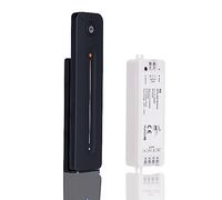 JOYLIT CCT Bande LED Contrôleur avec Télécommande RF 2.4GHz, DC 12/24V 5A X 2CH Variateur de Lumiere LED et Température de couleur 2700K-6500K Changement pour Ruban LED COB, SMD