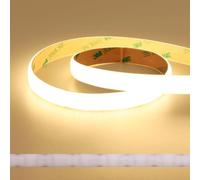 JOYLIT PRO Ruban LED Diffus 24V 5M Double Rangée Étanche 3000K Blanc Chaud, 560LEDs/M 100W 10500LM Haute Luminosité Sans Point RA 92+ Bande LED, 12MM Largeur Dimmable Reglette LED pour Maison,Commerce