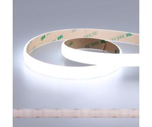 JOYLIT PRO Ruban LED Diffus 24V 5M Double Rangée Étanche 6000K Blanc Froid, 560LEDs/M 100W 10500LM Haute Luminosité Sans Point RA 92+ Bande LED, 12MM Largeur Dimmable Reglette LED pour Maison,Commerce