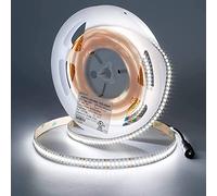 JOYLIT Ruban LED 24V 6000K 5M 238LEDs/M Intérieur, CE UL PRO 13400LM Super Lumineux 24W/M 2835 SMD Blanc Froid Bande LED CRI 92+, IP20 Autocollante Dimmable Strip LED (Nécessite Aliment 24V 120W)