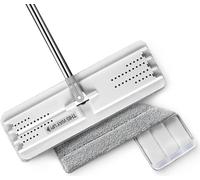 JOYMOOP Balai à sol microfibre Mops Balai humide tampons lavables