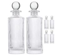 JOYOFREELY Flacon D'aromathérapie en Verre 150ml Diffusion Uniforme, Décoratif et Simple, pour Bureau ou Toute Pièce, Lot de 12 Set de Set de Flacons Rechargeables