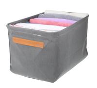 JOYOFREELY Organisateur de Vêtements 3 Pièces en Tissu 42x28x25 Cm Grand Bac de Rangement Empilable pour Placard Poignée, Organiseur Pulls et Pantalons Polyvalent pour Maison et
