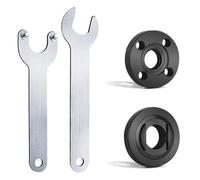 JOYOLA 4 Pièces Clés D'angle pour Meuleuse, Kit D'écrous à Bride, Clé À Molette Pour Meuleuse Accessoires Meuleuses D'Angle pour Plusieurs Modèles