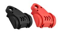JoyousMall Couvre-tête réglable en plastique pour débroussailleuse - Tête de coupe multi-angles avec remplacement sans outil - Accessoire d'outils électriques de jardin pour tondre et élaguer (rouge