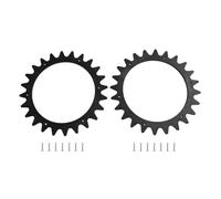 JoyousMall Crampons pour tondeuse Worx pour Landroid, en plastique S/M WR165E WR167E pour accessoires, roues hors roue, 205 mm
