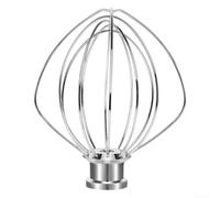 JoyousMall K45WW Fouet en acier inoxydable de 4,5 l pour mélangeur sur pied K45 KSM90 KSM95 pour aide de cuisine compatible