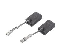 JoyousMall Lot de 2 balais de charbon 6 x 10 x 16 mm pour meuleuse d'angle Bosch GWS 12-125, pièce de rechange 1607000V37 E64 avec ressorts et fils