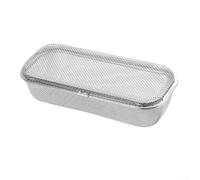 JoyousMall Panier de nettoyage de vaisselle en acier inoxydable 304 pour lave-vaisselle - Anti-rouille - Organisateur de cuisine - Argenté - 26,5 cm (grand)