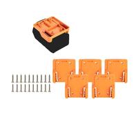 JoyousMall Support de suspension de batterie pour Ridgid 18 V, pour support d'outils polyvalent, kit RIS-RID-01 pour solution de stockage de support de batterie aeg
