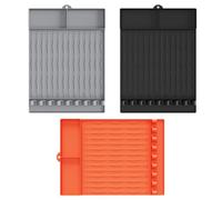 JoyousMall Tapis de barbecue en silicone pour spatule résistante à la chaleur Weber