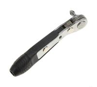 JoyousMall Tournevis à cliquet à double usage 36 dents avec e marche arrière, coude à double interface de 6,35 mm pour réparation d'appareils ménagers, motos et voitures dans des espaces étroits