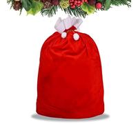 JOYSAL Sac du Père Noël à Remplir, 70 x 100cm - Sac Cadeau pour Noël, Christmas Sack, Accessoires pour Fête à Thème