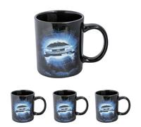 Joytoy Z890405 Tasse « Future Zurück in die Zukunft » « Classic Movies Back to the », multicolore, 1 pièce (4 paquet)