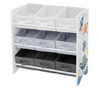 Joyz Bibliothèque enfant avec bacs - Blanc