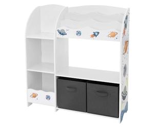 Joyz Étagère cube enfant 8 cases - Blanc