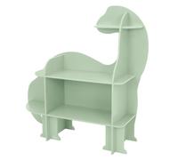 Joyz Étagère pour Enfants 3 Niveaux, Dinosaure, Étagère à Jouets en Bois avec Compartiments Ouverts, 110x31x110 cm, Étagère Murale à Livres, Meuble de Rangement pour Chambre d'enfant