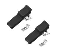 Joyzan Loquet en Caoutchouc, Serrure Boîte Support D'Étagère Rabattable Stockage Verrouillage Deux Lien Tirage Flexible Moraillon Élastique Boucle Outils Loquets Coffret Tiroir Armoire Oîte Adapté