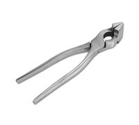 Joyzan Pince Aplatie Plate, Pince en Cuir à Bec Porte Pince Maroquinerie Cuir Réglage de Bord Presse Aplatir Outil de Garniture de Bord Pince Et Tenaille Plat Press pour Sac Ceinture Portefeuille